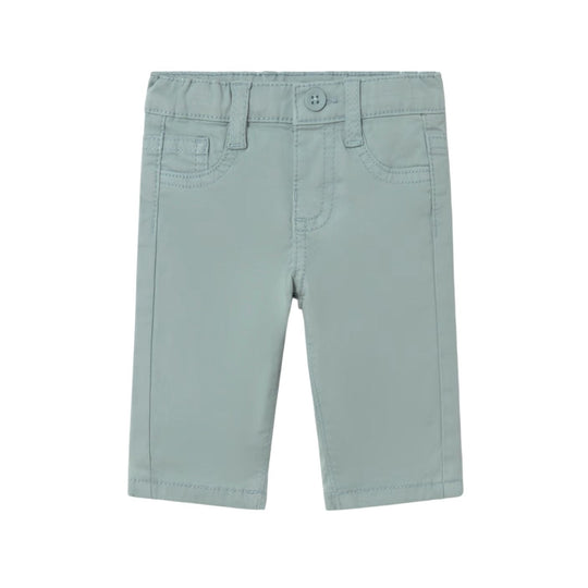 Baby Twill Trousers - Light Blue by Mayoral