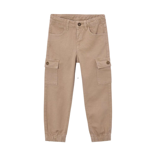 Cotton Cargo Joggers - Mole by Mayoral
