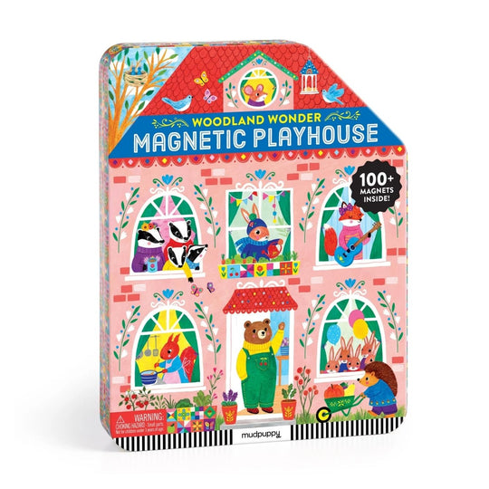 Woodland Wonder Magnetic Playhouse by Mudpuppy