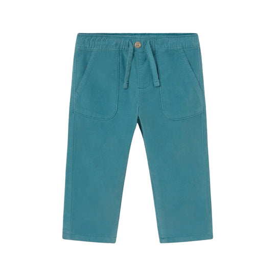 Baby Micro-Cord Trousers - Alaska Blue by Mayoral