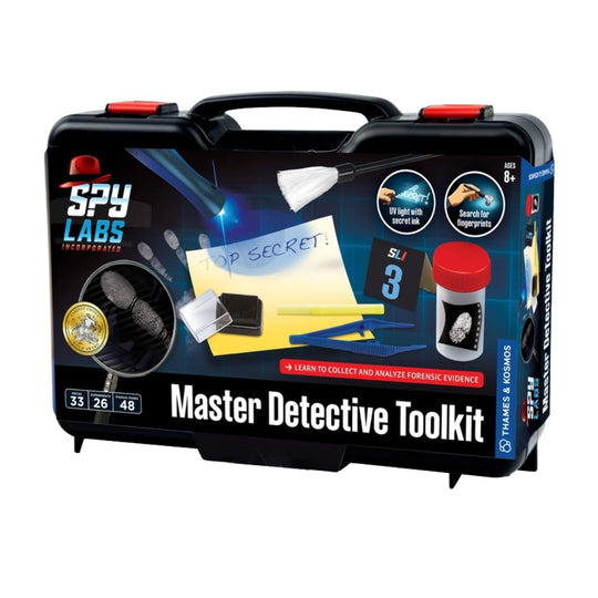 Spy Labs Master Detective Toolkit Forensic Science Kit