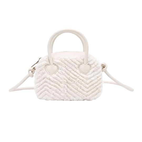 Faux Fur Handbag - Sand by Mayoral