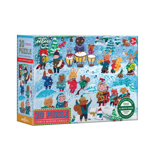 20 Piece Puzzle - Yumi's Winter Carols by Eeboo