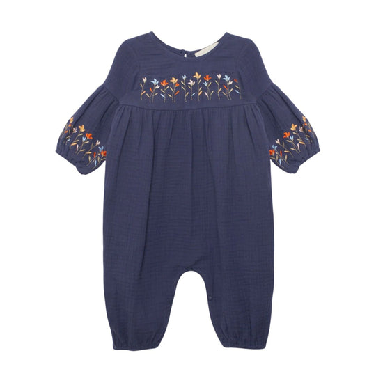 Clara Romper - Blue by Mabel + Honey