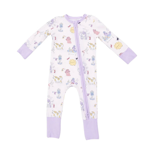 Bamboo Convertible Romper - Spa Dogs by Angel Dear