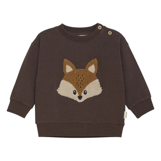 Fox Sweatshirt - Bracken by Minymo