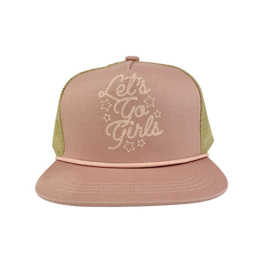Let's Go Girls Trucker Hat by Tiny Whales