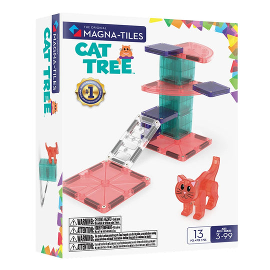 Cat Tree 13 Piece Set by Magna-Tiles