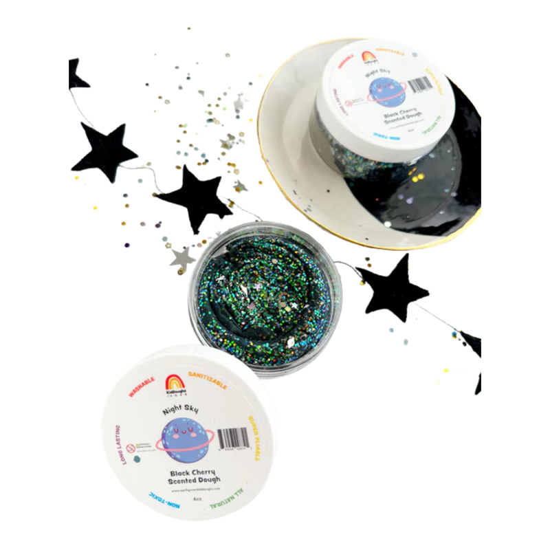 4oz Night Sky Space Kiddough by Earth Grown KidDoughs
