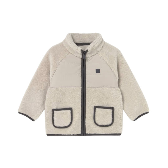 Baby Sherpa Zip Sweatshirt - Chai by Mayoral
