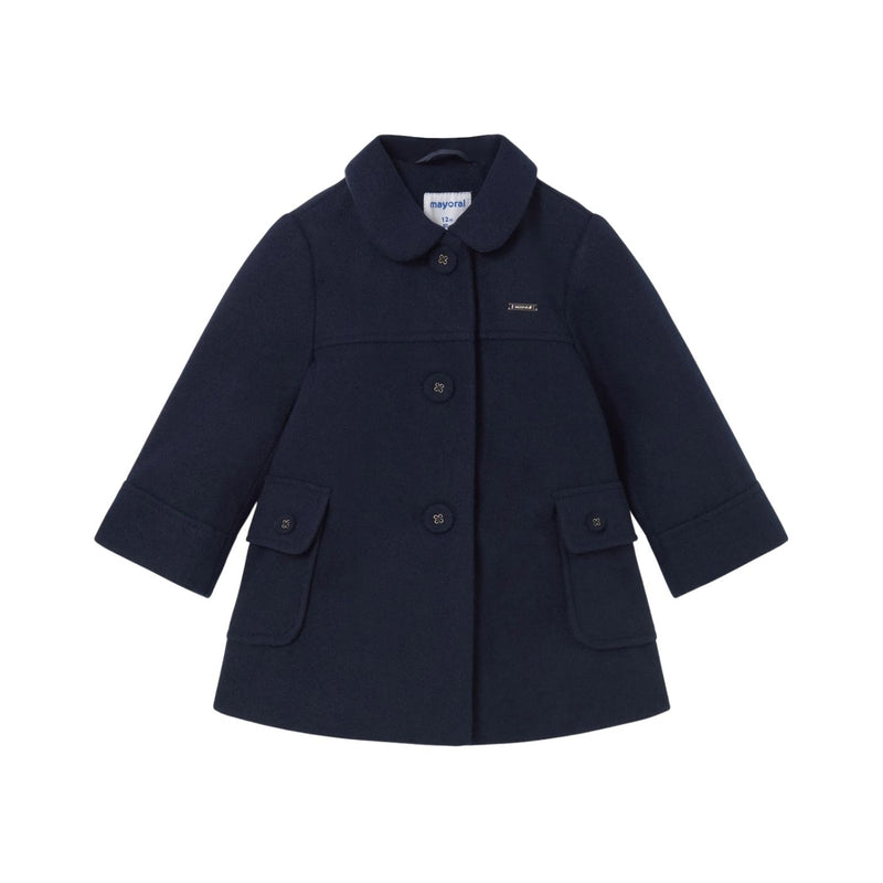 Baby Wool Coat - Navy by Mayoral
