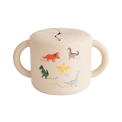 Silicone Snack Cup - Dinosaurs by Mushie & Co