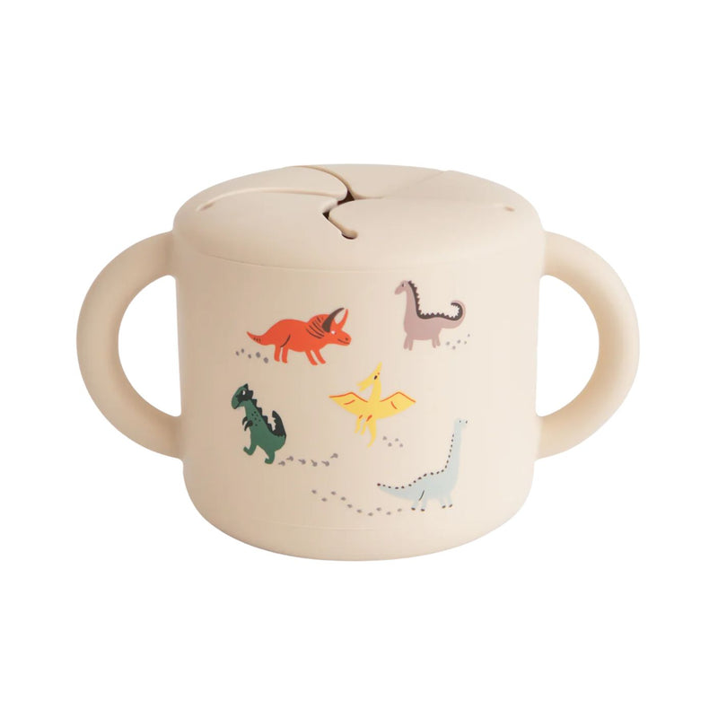 Silicone Snack Cup - Dinosaurs by Mushie & Co