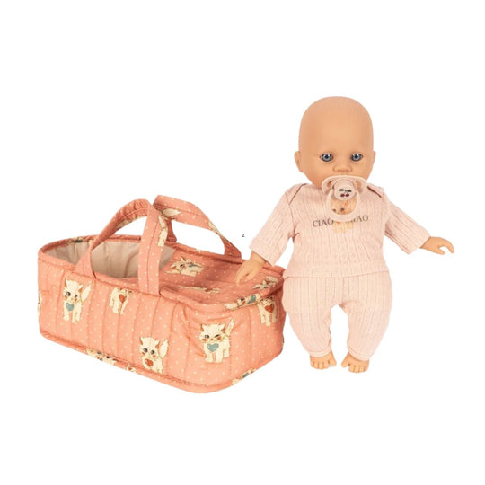Cattie Baby Doll with Lift - Ciao Miao Rose by Konges Sløjd
