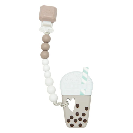 Milk Tea Bubble Tea Teether Set Gem by Loulou Lollipop