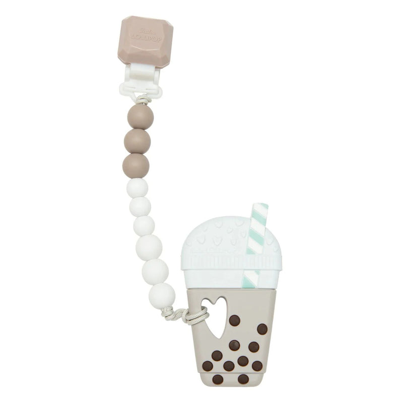Milk Tea Bubble Tea Teether Set Gem by Loulou Lollipop