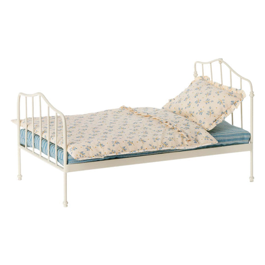 Vintage Bed, Miniature - Blue by Maileg