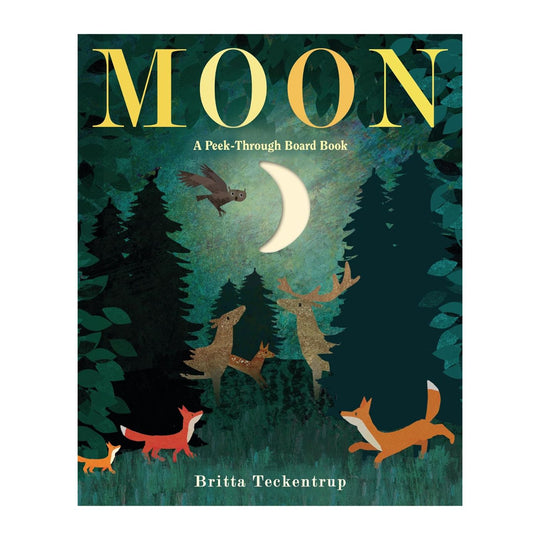 Moon: A Peek-Through - Board Book