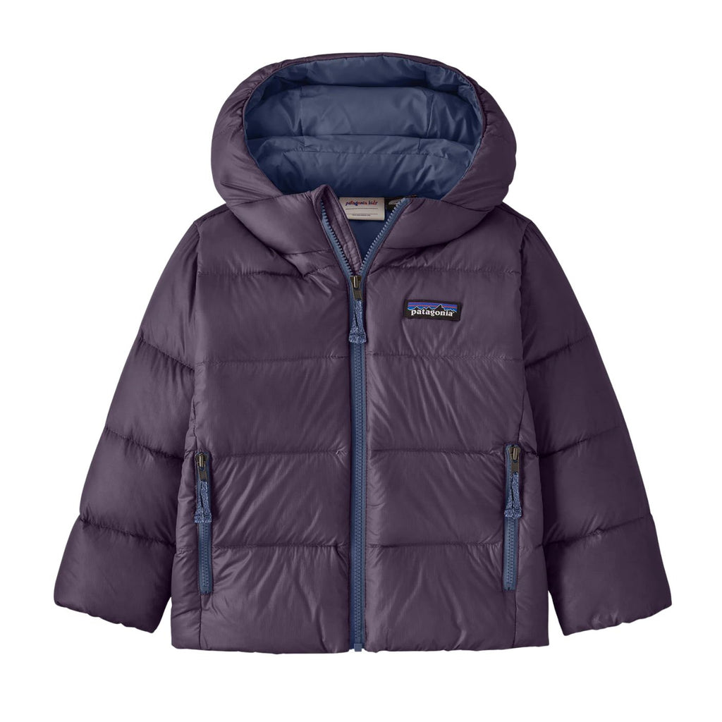 Baby Hi-Loft Down Sweater Hoody - Plummet Purple by Patagonia
