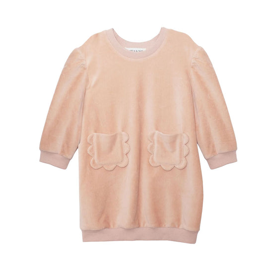 Peach Keen Dress by Mabel + Honey