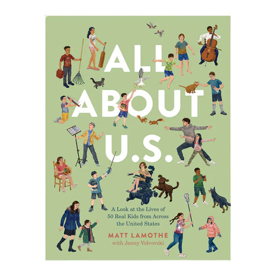 All About U.S. : A Look at the Lives of 50 Real Kids from Across the United States - Hardcover