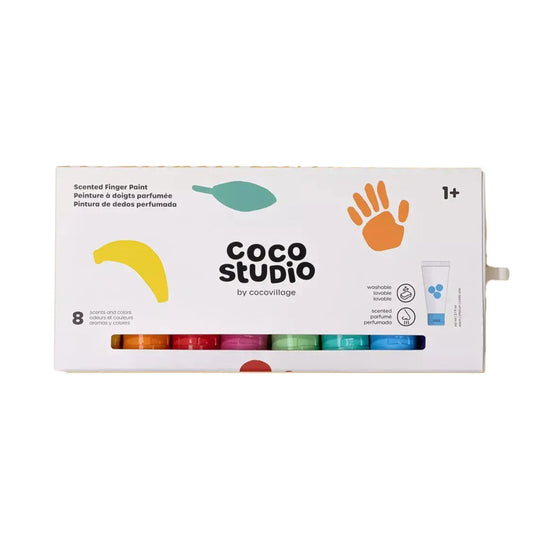 Scented Fingerpaint Set - 8 Colors by Coco Village
