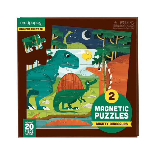 Mighty Dinosaurs Magnetic Puzzle by Mudpuppy