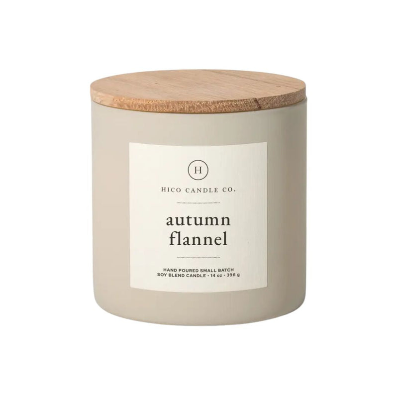 Autumn Flannel 14oz Candle by Hico Candle Co.