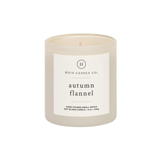 Autumn Flannel 8oz Candle by Hico Candle Co.