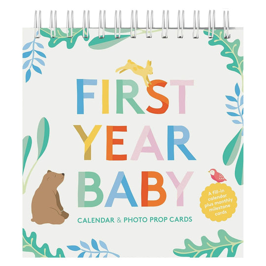 First Year Baby Calendar & Photo Prop Cards