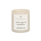 Candle with 'Hico Candle Co.' label on a white background