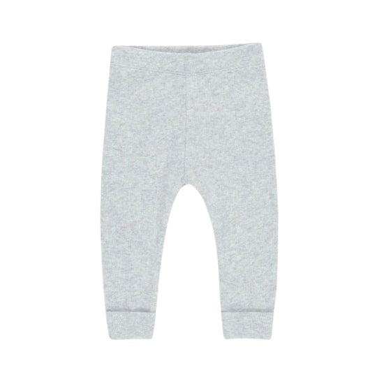 Ribbed Legging - Dusty Blue by Quincy Mae