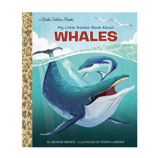 My Little Golden Book About Whales - Hardcover