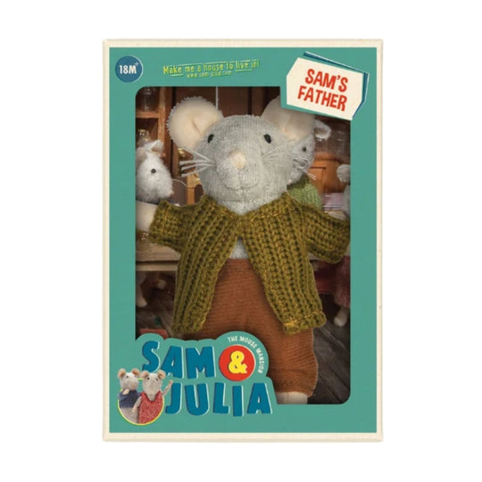 Sam's Father Plush Toy by Sam and Julia
