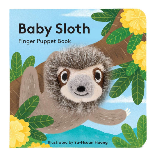 Baby Sloth - Finger Puppet Book