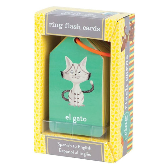 Ring Flash Cards - Spanish