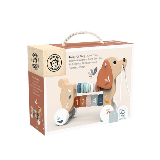 Puppy Pull Along by Speedy Monkey