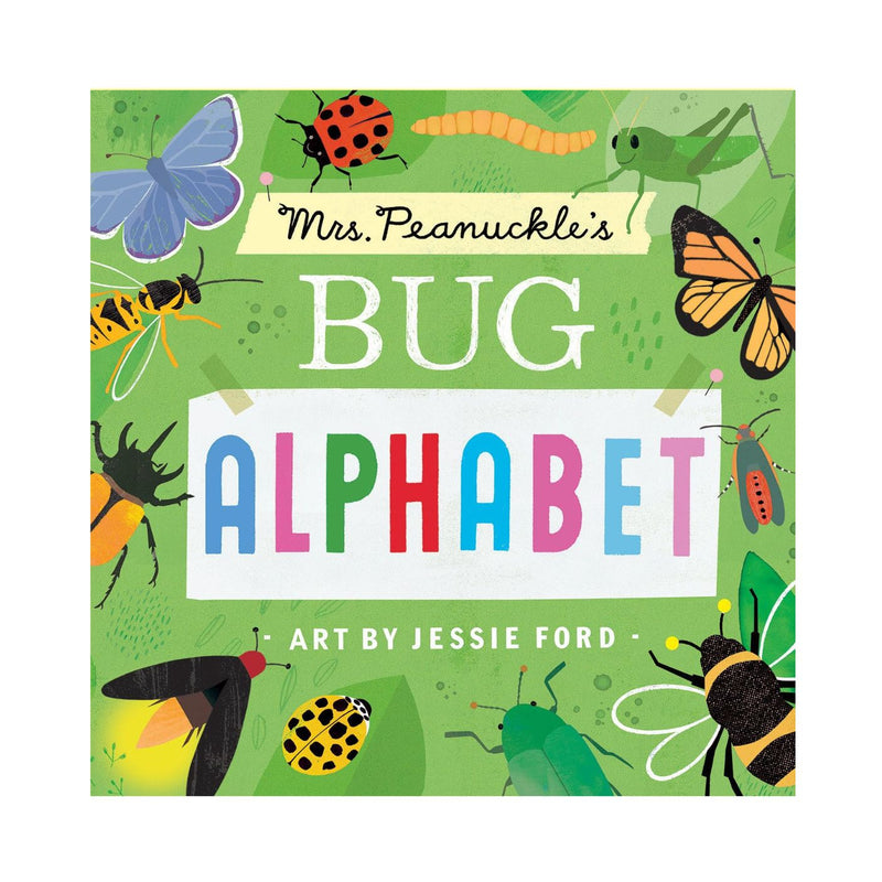 Mrs. Peanuckle's Bug Alphabet - Board Book – Pacifier Kids Boutique
