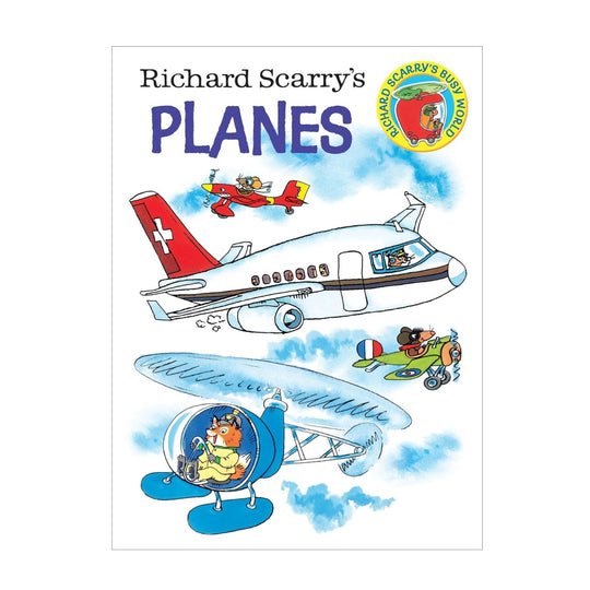 Richard Scarry's Planes - Board Book