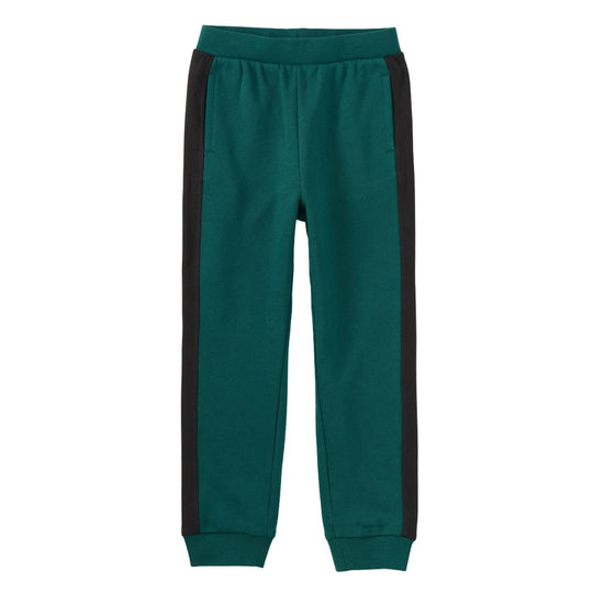 Colorblock Stripe-Out Joggers - Jade by Tea Collection