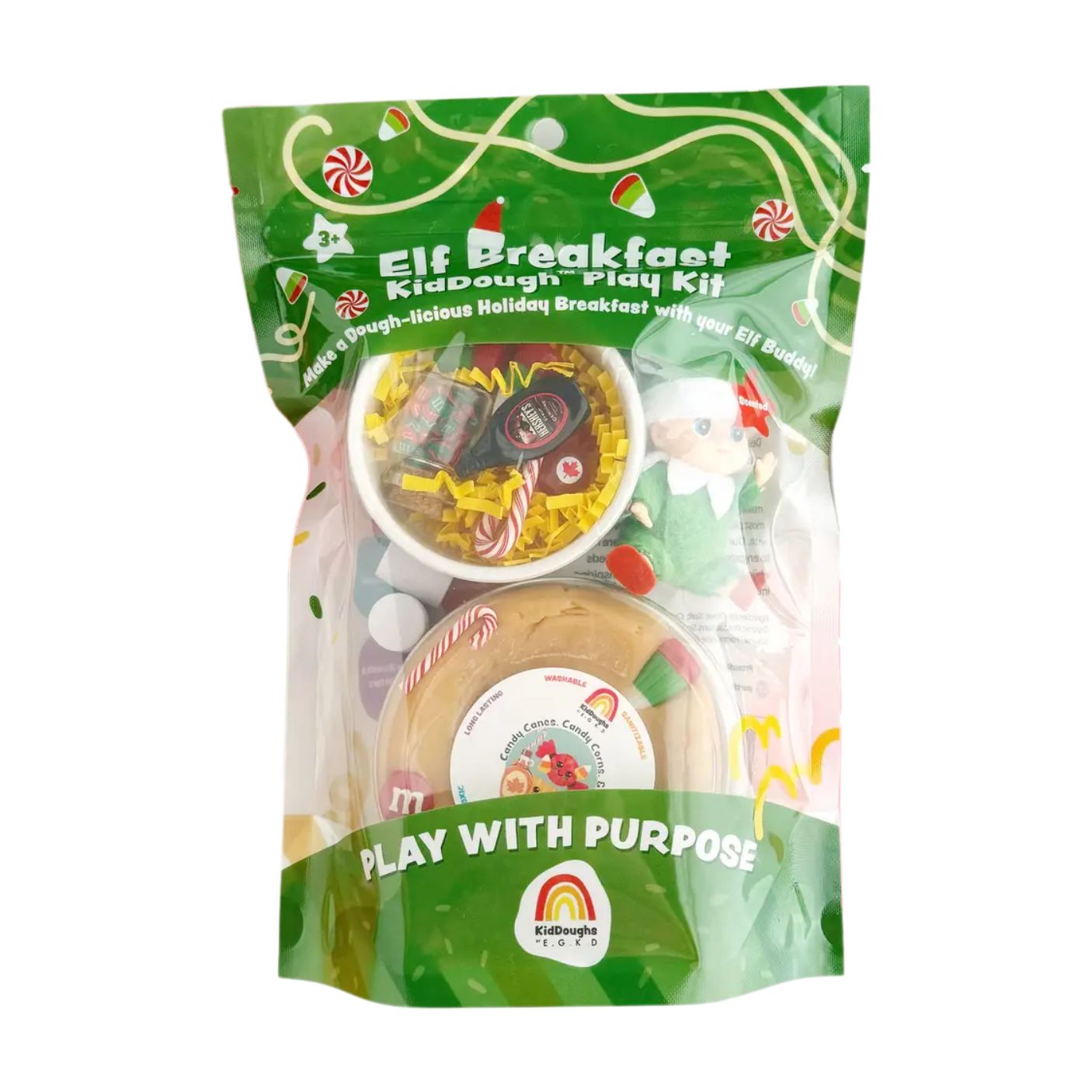 Elf Breakfast Sensory Play Dough Kit by Earth Grown KidDoughs ...