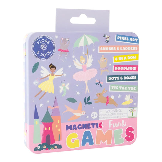 Magnetic Fun & Games Tin - Enchanted by Floss & Rock