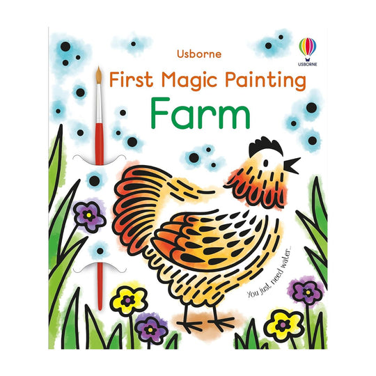 First Magic Painting Book - Farm