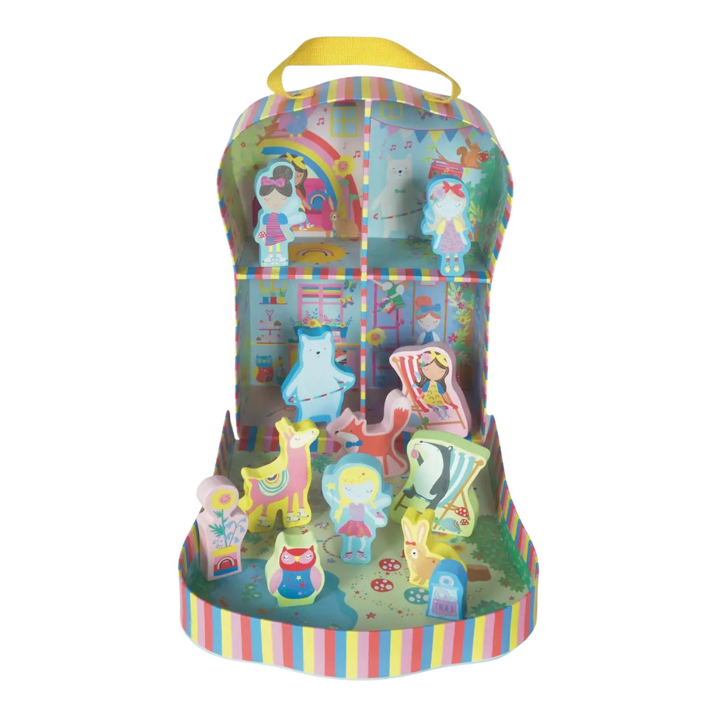 Rainbow Fairy Play Box with Wooden Pieces by Floss & Rock – Pacifier ...