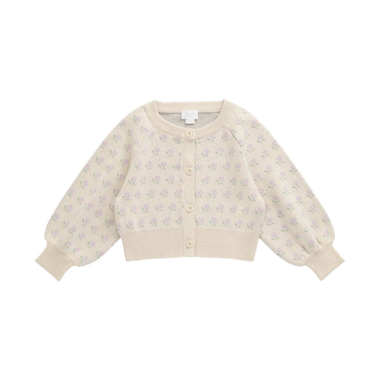 Evie Knitted Cardigan - Vanilla Evie by Jamie Kay