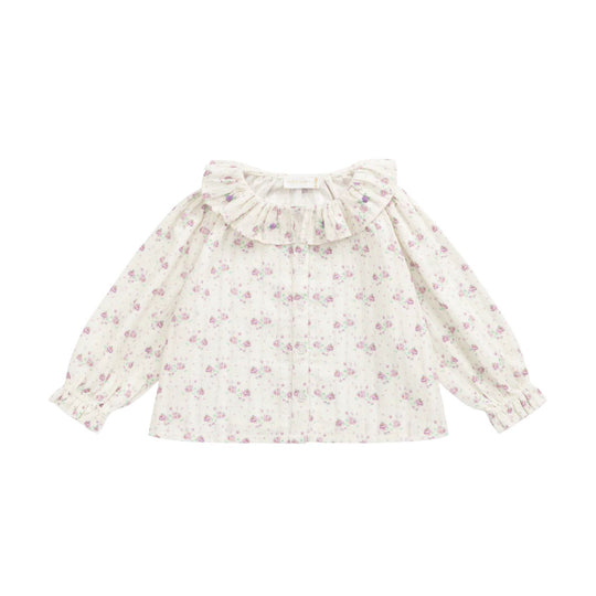 Organic Cotton Beatrice Top - Molly Lilac by Jamie Kay
