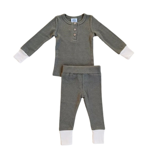 Waffle Set - Olive by Orcas Lucille