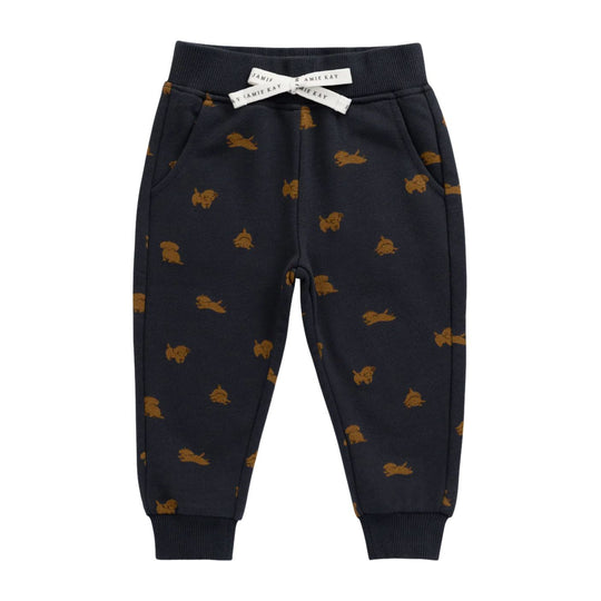 Organic Cotton Nash Track Pant - Playful Milo Captain by Jamie Kay