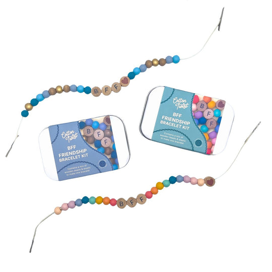 Rainbow BFF Friendship Bracelet Gift Kit by Cotton Twist