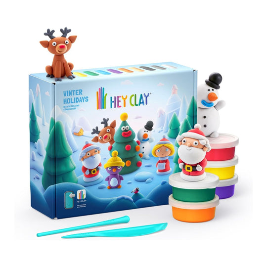 Hey Clay Winter Holidays Characters - Season 1 by Fat Brain Toys